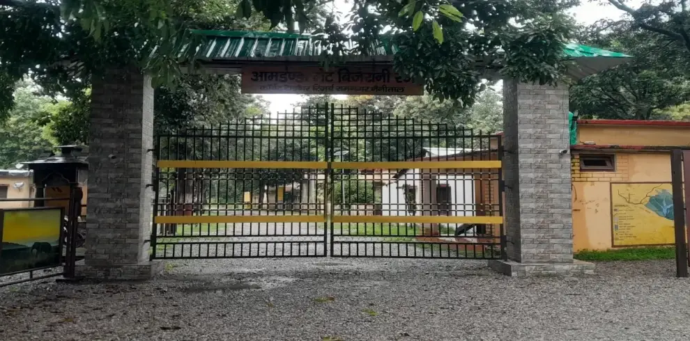 Enjoy Royal Bengal Tiger sighting Bijrani Zone of Jim Corbett National Park in wildlife jungle safari through dense Sal Forests