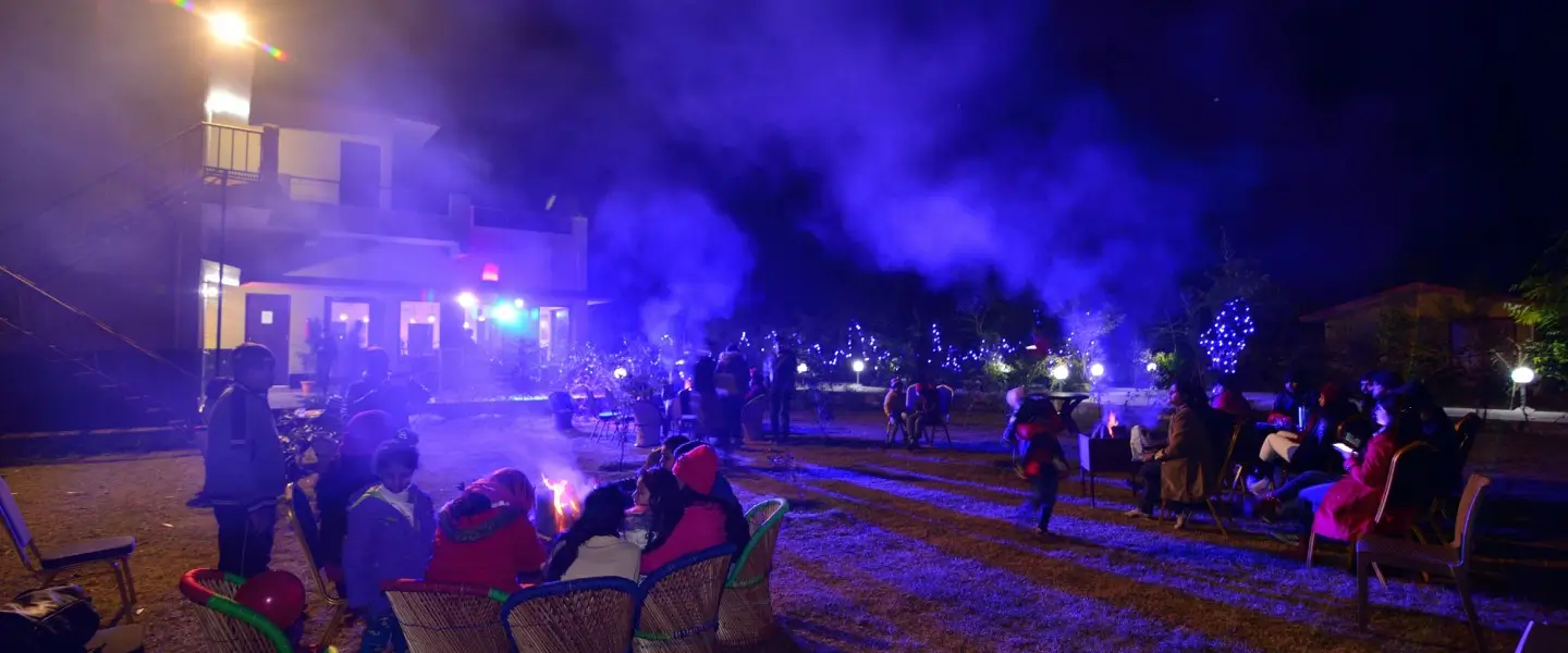 Family tour package with safari in Jim Corbett National Park.